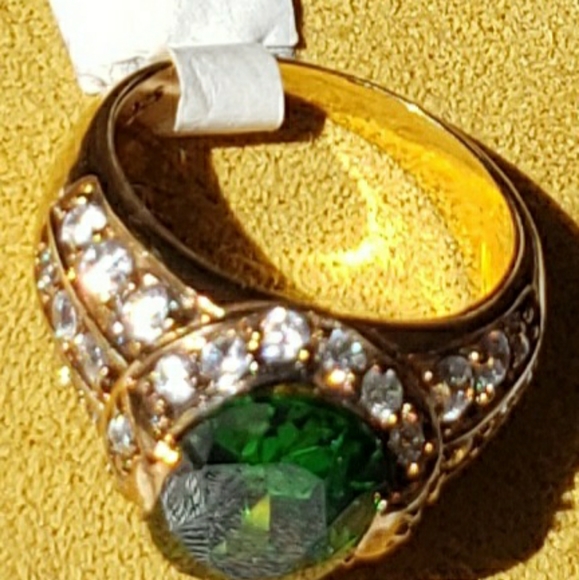 Ring, Vermeil. 18kt over 9.25 (sterling)silver. - Picture 6 of 10